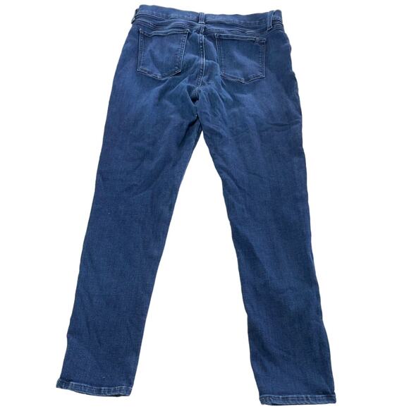 Joes Jeans Womens 30 Maternity Blue Stretch Denim Flawless Mid Rise Skinny - Picture 3 of 14